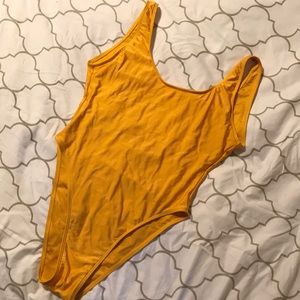 One piece bathing suit